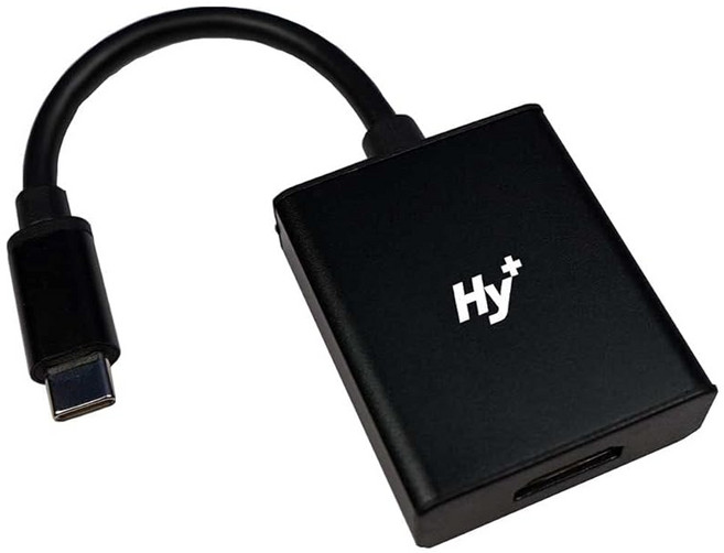Hy+ 에이치와이플러스 USB-C 영상 출력 어댑터 HY-TCHD8 4K 지원