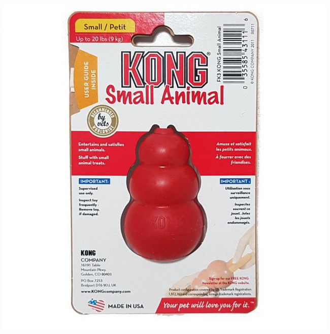 KONG 콩 클래식, red, 1개