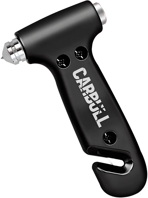 카불 차량용 비상탈출망치 블랙 (망치거치대 무료증정), 1개