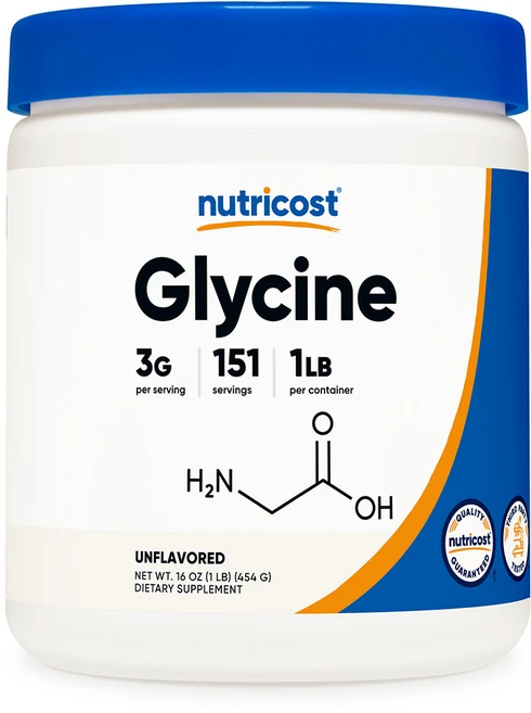 뉴트리코스트 글리신 무맛, 1개, 454g - 쿠팡