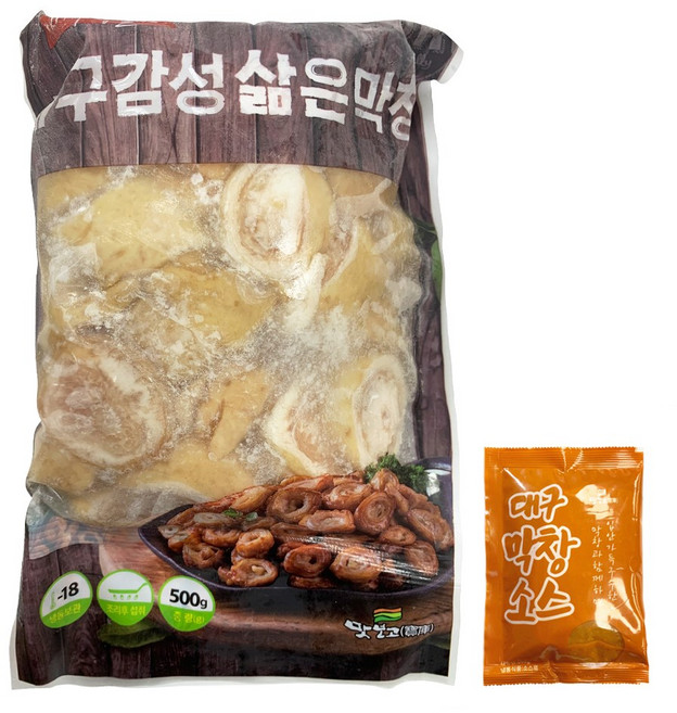 맛보고 대구 감성삶은막창500g+막창소스100g, 500g, 1개