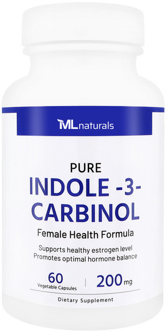 [미국빠른직구] 신제품 마이라이프 내추럴스 인돌-3- 카비놀 200mg 60정, 1개