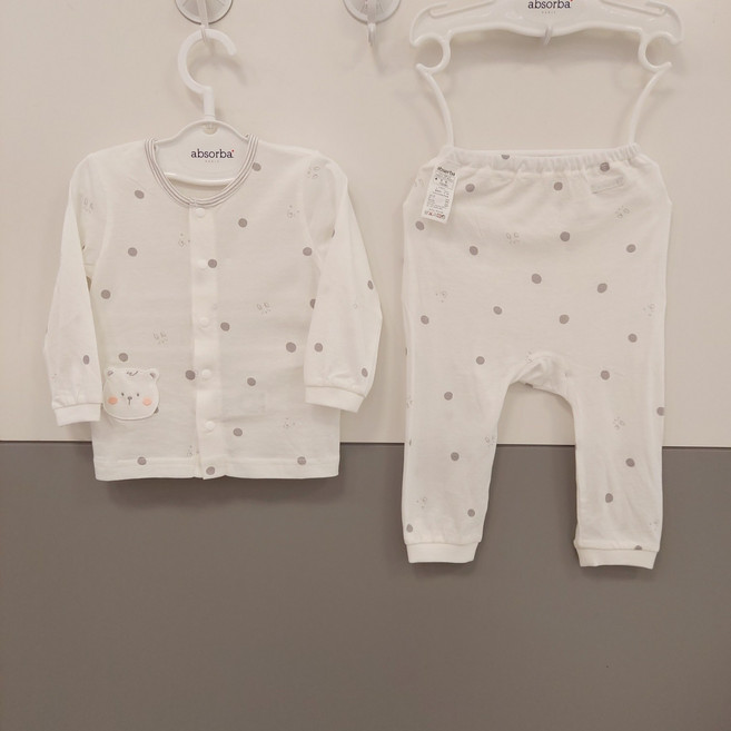 압소바 촉감이 좋고 부드러운 유아 봄 내의