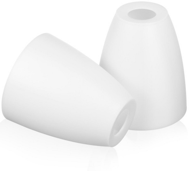 2개 불투명 흰색 플라스틱 램프쉐이드 30mm E14 가정용 호텔 책상 침실 바닥 조명 갓 커버 원형 사각형 테