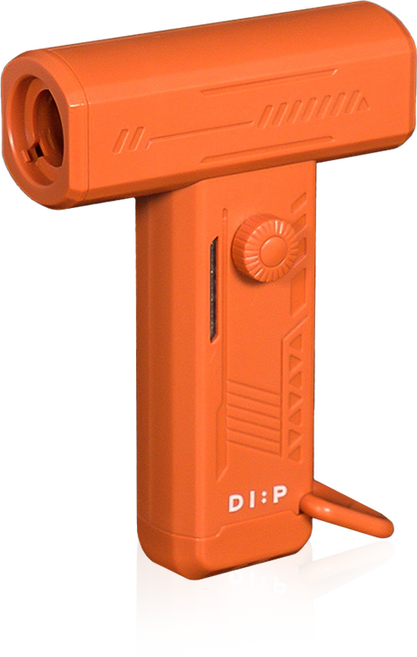 디프 초강력 무선 BLDC 터보팬 휴대용 캠핑 송풍기 에어건, 오렌지