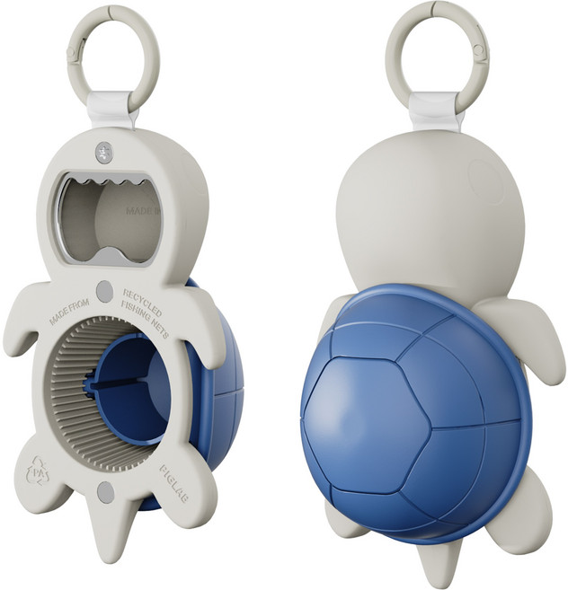 거북이 보틀 오프너 다용도 병따개 만능 오프너 휴대용 병따개 페트병 따개, 키링타입, 1개, 슈팅스타