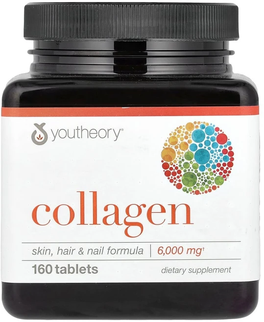 유씨어리 콜라겐 6000mg 비타민C 90mg 160정, 1개 - 쿠팡