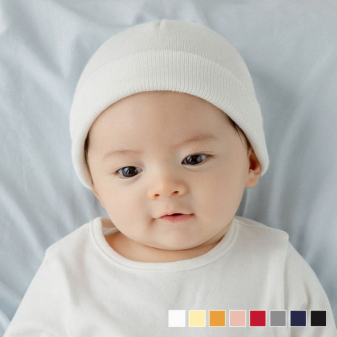 해피프린스 신생아 비니