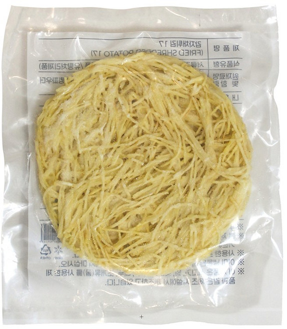 산들네이처 감자채튀김17 1.4KG (700G x 2봉), 2개, 700g