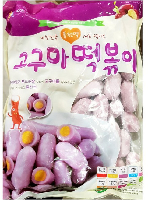 떡드림 고구마떡볶이 1KX10, 1, 1, 1