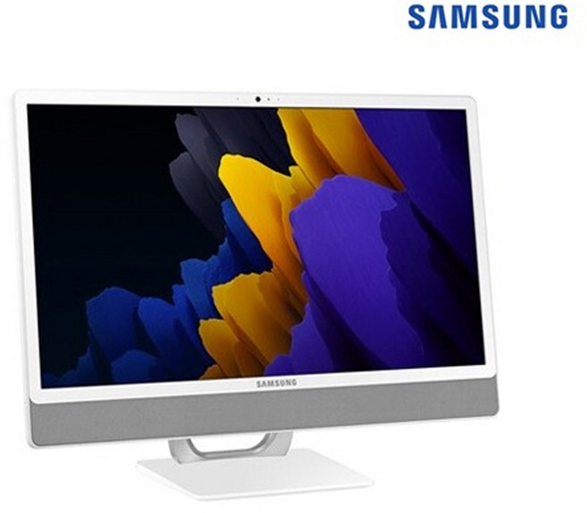 [A급 리퍼] 1차완판 2차소량입고 삼성 올인원PC DM530-L15A 인텔 11세대 Celeron 6305 RAM 8G SSD 256G UHD 620 Win11, WIN11 Home, 256GB, 8GB, 화이트+실버