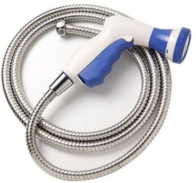 원터치 스프레이건 메탈호스 3m 세트 베란다청소 물청소 호스건 세트 무료배송!