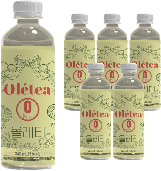 타임바이츠 올레티 NMN 올리브유 레몬즙 모닝 메타볼릭 RTD 기능성 음료, 6개입, 340ml - 쿠팡