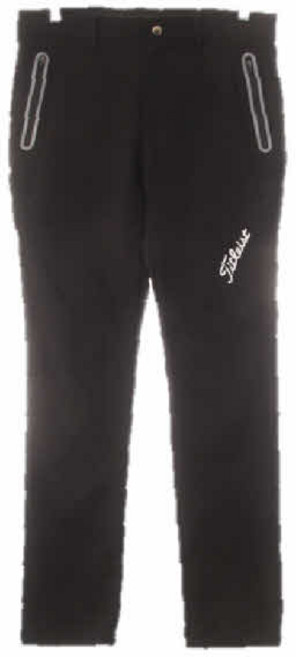 4200 Titlelist 블랙 사선로고골프스키니팬츠 [90]