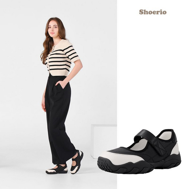 [슈리오] 26SS 메리제인 스트랩 스니커즈