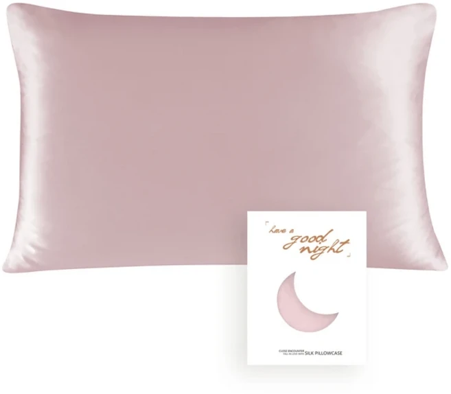 OEKO-TEX가 포함된 22 Momme 순수 실크 베갯잇 모발 및 피부용 6A 등급 섬유 앞면은 Lenzing Tencel, 03 51x66cm(20x26 inch), 04 Dustypink