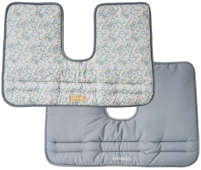 에어버기 x 리버티 콜라보 돔3 위즈 엑스 전용 코너 턱받이 쿠션 2025, 그레이, 1개