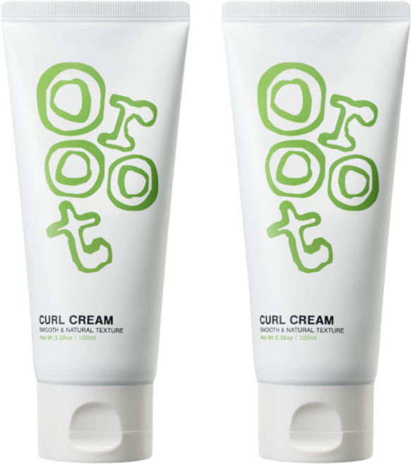 저자극부문1위)++오루트 비건 컬크림 (무향) OROOT 오루트컬크림 볼륨크림, 100ml, 2개