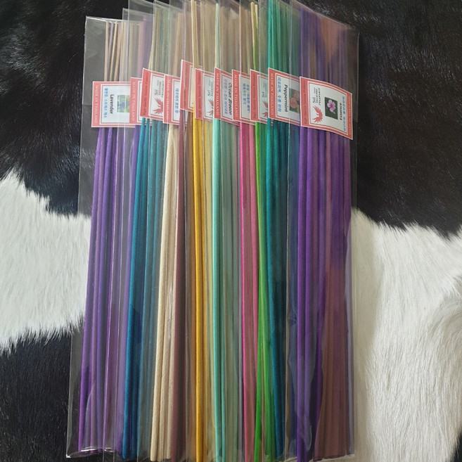 타이아로마 28cm 인센스 스틱향 200 향받침1개 세트 아로마향초