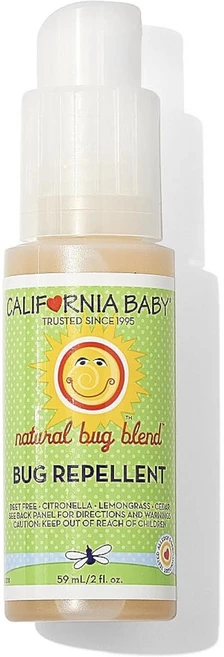 캘리포니아베이비 모기기피제 식물성 천연성분 벌레 기피제 / NO 인공향/ NO 유해화학성분/ 여행용, 여행용 59mL 단품, 1개 - 쿠팡