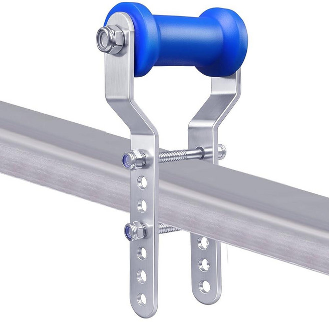 JFATXTT 5\" Boat Trailer Rollers with Brackets Upgraded Blue Adjustable Keel Roller Bracket Assembl, JFATXTT 5" Boat Trailer Roller