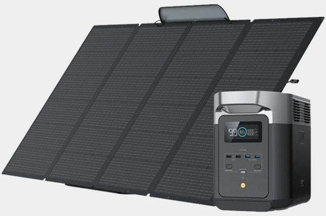 에코플로우 델타2 파워뱅크 + 400W 태양광 패널, 1개