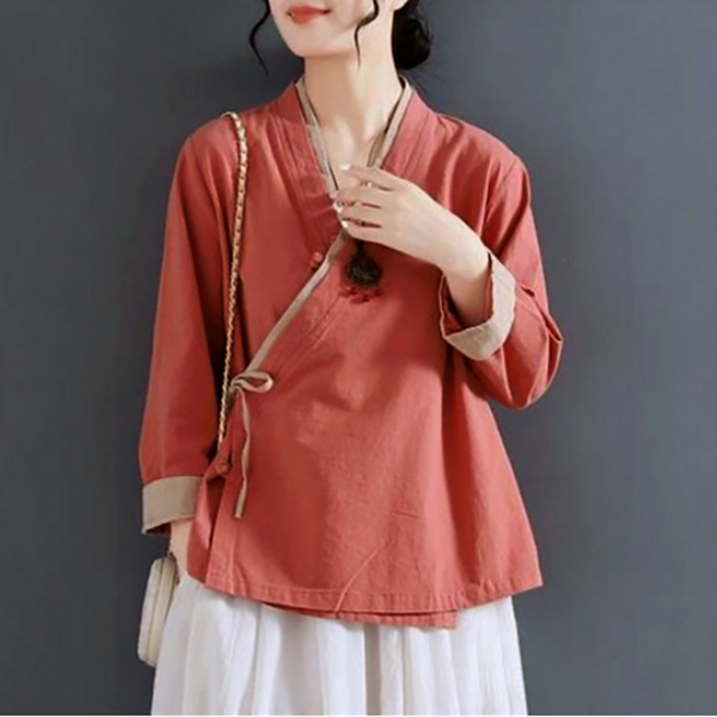 여름 가을 문예 사단 추세 셔츠 한복 모티브 멀티스타일링 가능 셔츠 한복 매력 다재다능 아이템 업그레이드 아름다움 다양한 코디템