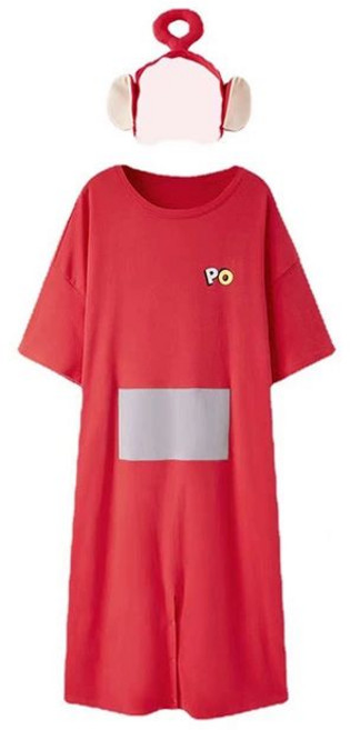 텔레토비옷 빅사이즈여름잠옷 여름 트윈룩 의상 단체복