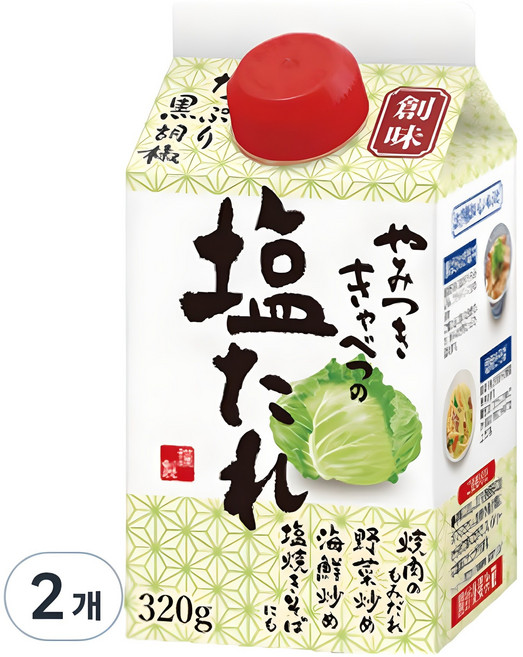 소미 시오다래 소금양념 소스, 320g, 2개