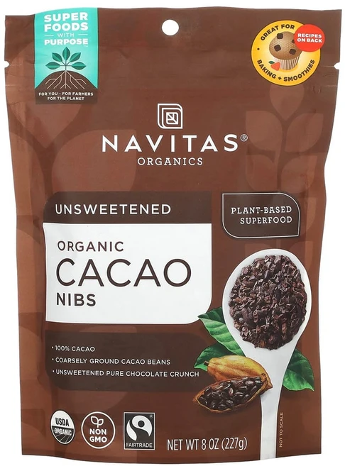 네비타스올가닉스 카카오 닙스 8 oz (227 g), 227g, 1개 - 쿠팡