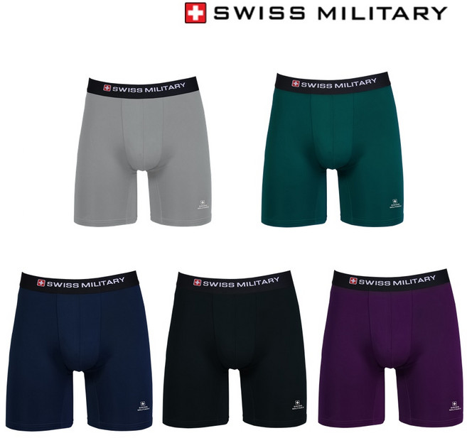 스위스밀리터리 남자팬티 롱 드로즈 속옷 /단품
