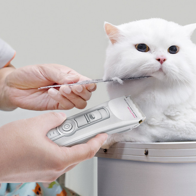 바비온 네오리튬 신소재 티타늄 전문가용 반려동물 이발기 SBC-6630, 혼합색상, 1개