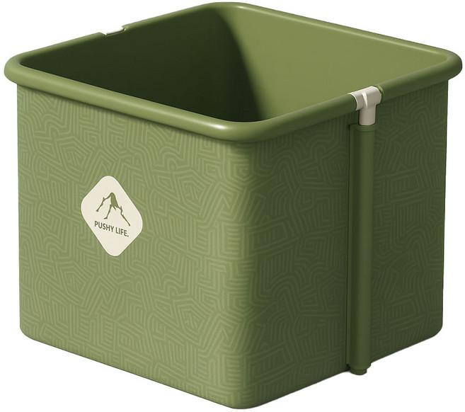 접이식 욕조 두꺼운 성인 목욕통 이동식 70x65 J521, 단품