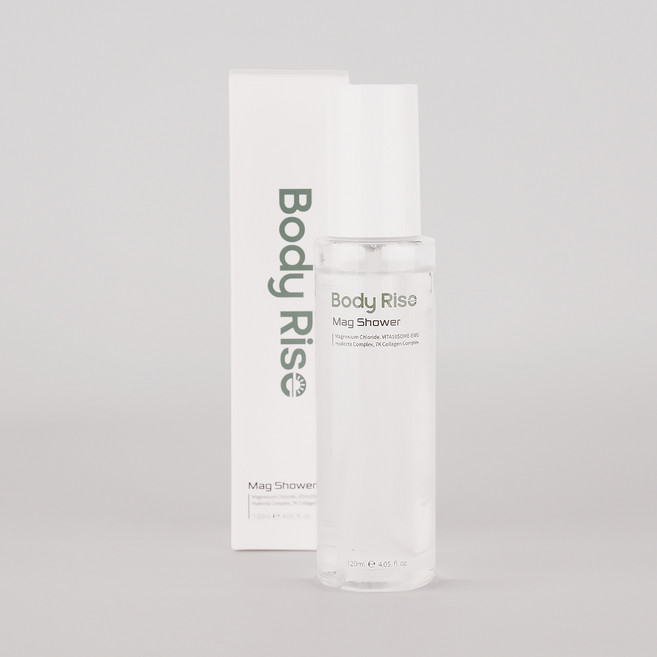 마사지 앰플 마그 샤워 마그네슘 오일 워터 앰플 스포츠 바디 근막이완 마사지 도구, 2개, 120ml