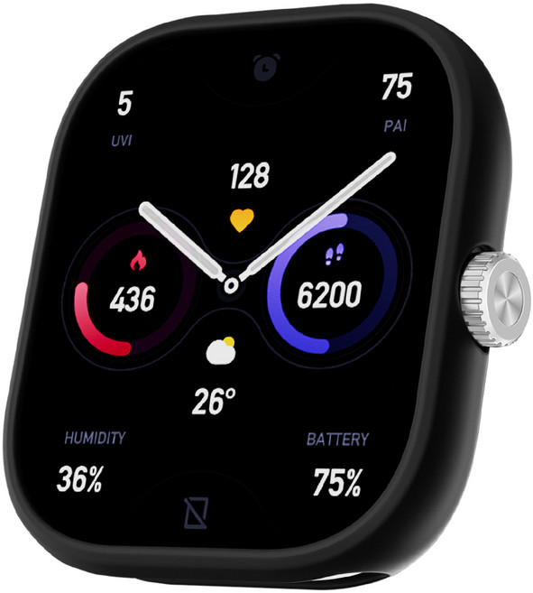 더조은셀러 오픈 블로킹 젤리 케이스 2개세트 샤오미 레드미 미워치5 미워치4 호환, 블랙, 1세트