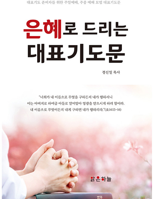 은혜로 드리는 대표기도문, 맑은하늘, 정신일