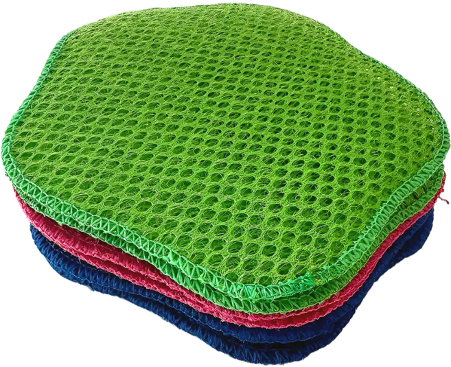 국산 다른일상 잘닦이는 특수망사3중 수세미, 1세트, 6개입