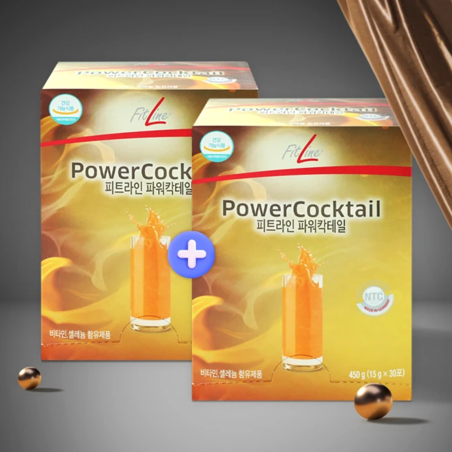 [본사주문오늘도착] 독일PM쥬스 독일피엠 독일pm 피엠 파워칵테일 2개 총 900그램 + 굿즈기프트, 900g, 1개 - 쿠팡