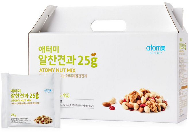 애터미 알찬견과 (36개 x 25g), 1세트