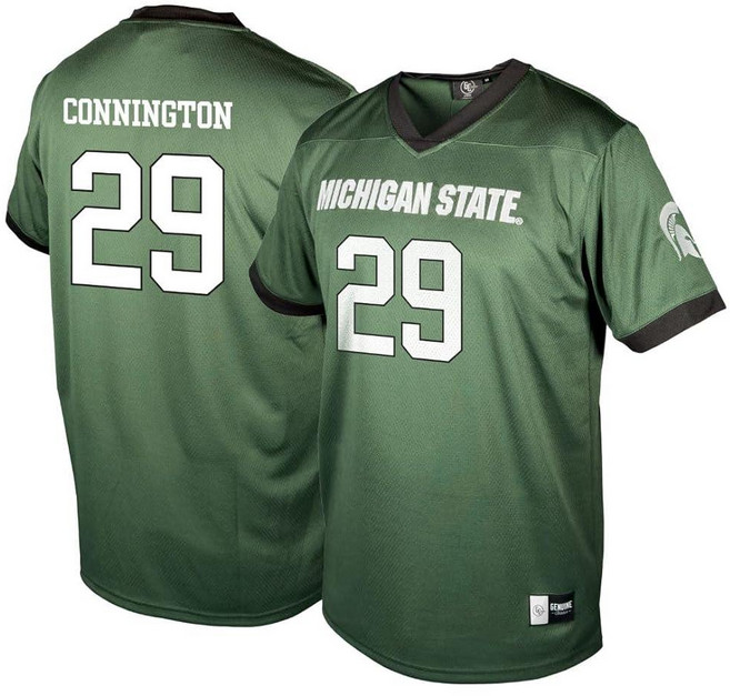 Genuine Collective NCAA 남성용 미시간 스테이트 스파르탄스 풋볼