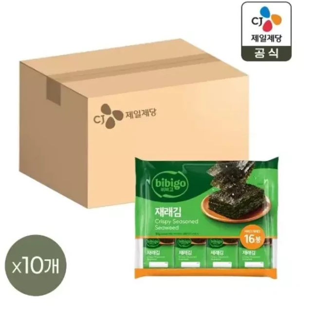 명가 재래김 4g 16개입 10세트, 64g