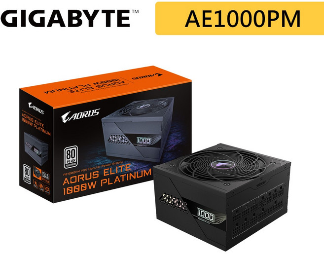 GIGABYTE 技嘉 AORUS P1000W 80 白金 認證 PCIe 5.0 電源供應器