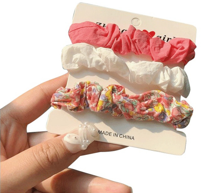 髮圈 大腸圈 彈力 女生