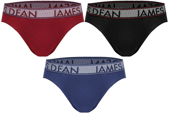 제임스딘 프리미엄 남성용 브리프 JD스타일 삼각 면 3종세트 011