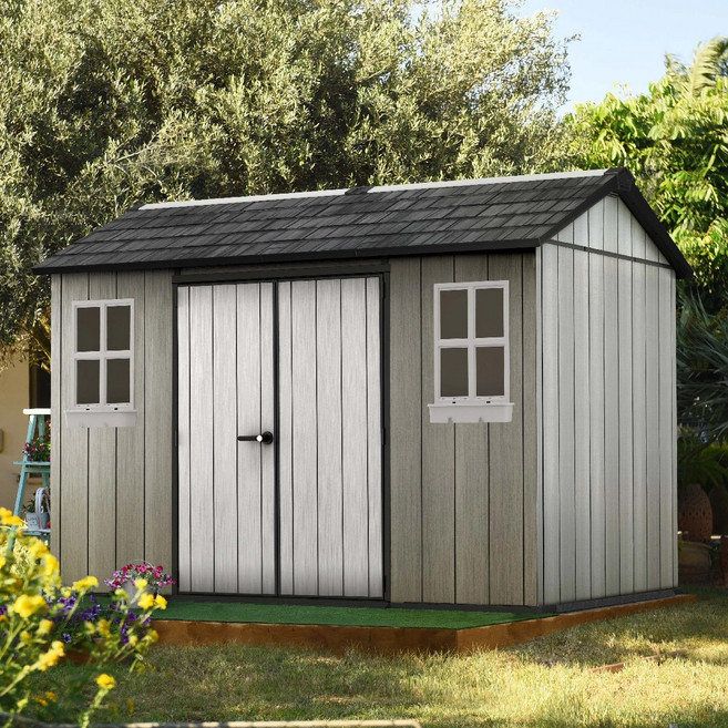 [코스트코] 3.5 x 2.3m 케터 오크랜드 조립식 창고 / 케터 오크랜드 11x7.5 조립식 창고 / 제주도배송가능 /케터 오크랜드 1175 조립식 창고