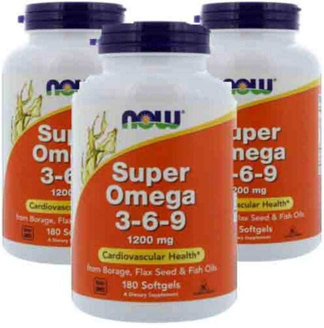 나우 슈퍼 오메가369 1200mg 소프트젤 180개 3팩, 3개, 180정 - 쿠팡