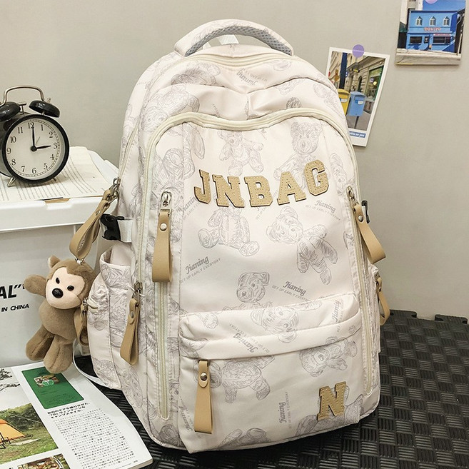 피라모니 데일리 대용량 백팩 여행용 캐주얼 학생 책가방