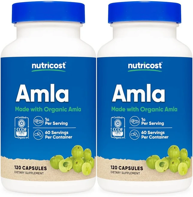 암라 뉴트리코스트 1g 캡슐, 2개, 120정 - 쿠팡