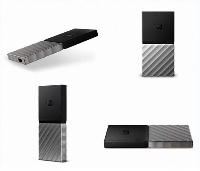 WD My Passport SSD 휴대용 외장하드, 1TB, 블랙 + 메탈그레이