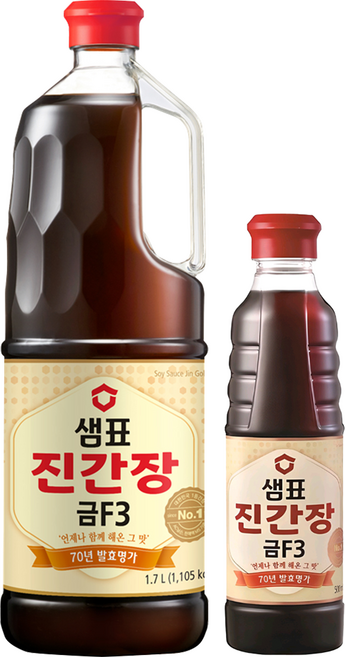 샘표 진간장 금F3, 2.2L, 1개